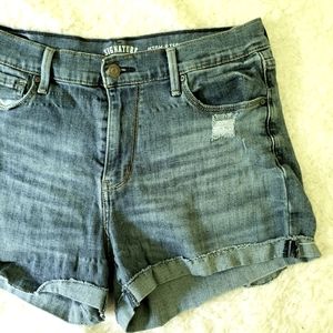 levi strauss • high rise shortie